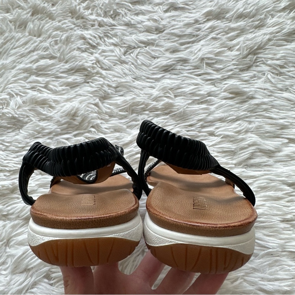 Ubfen Womens Sandal Elastic Ankle Strap Size 6.5 - Picture 5 of 7